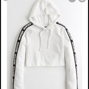 Hollister cropped hoodie